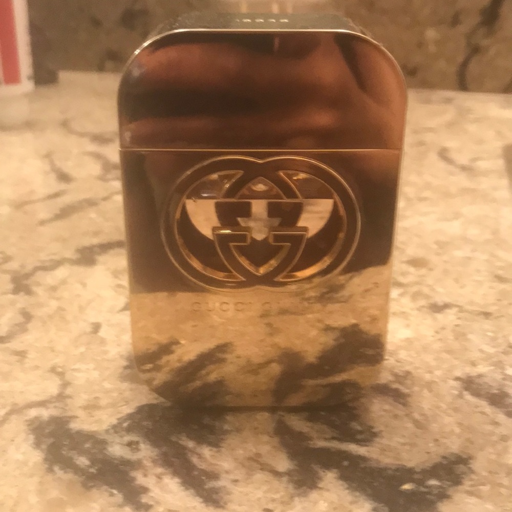 Gucci guilty perfume still over half full
